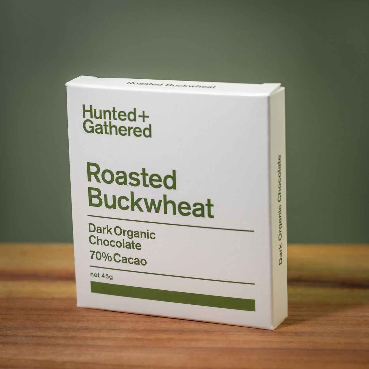 Hunted + Gathered - Roasted Buckwheat Chocolate