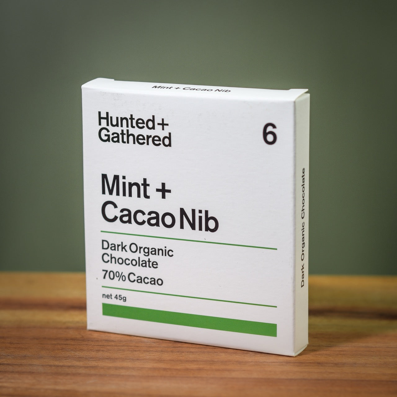 Hunted+Gathered - Mint + Cacao Nib Chocolate