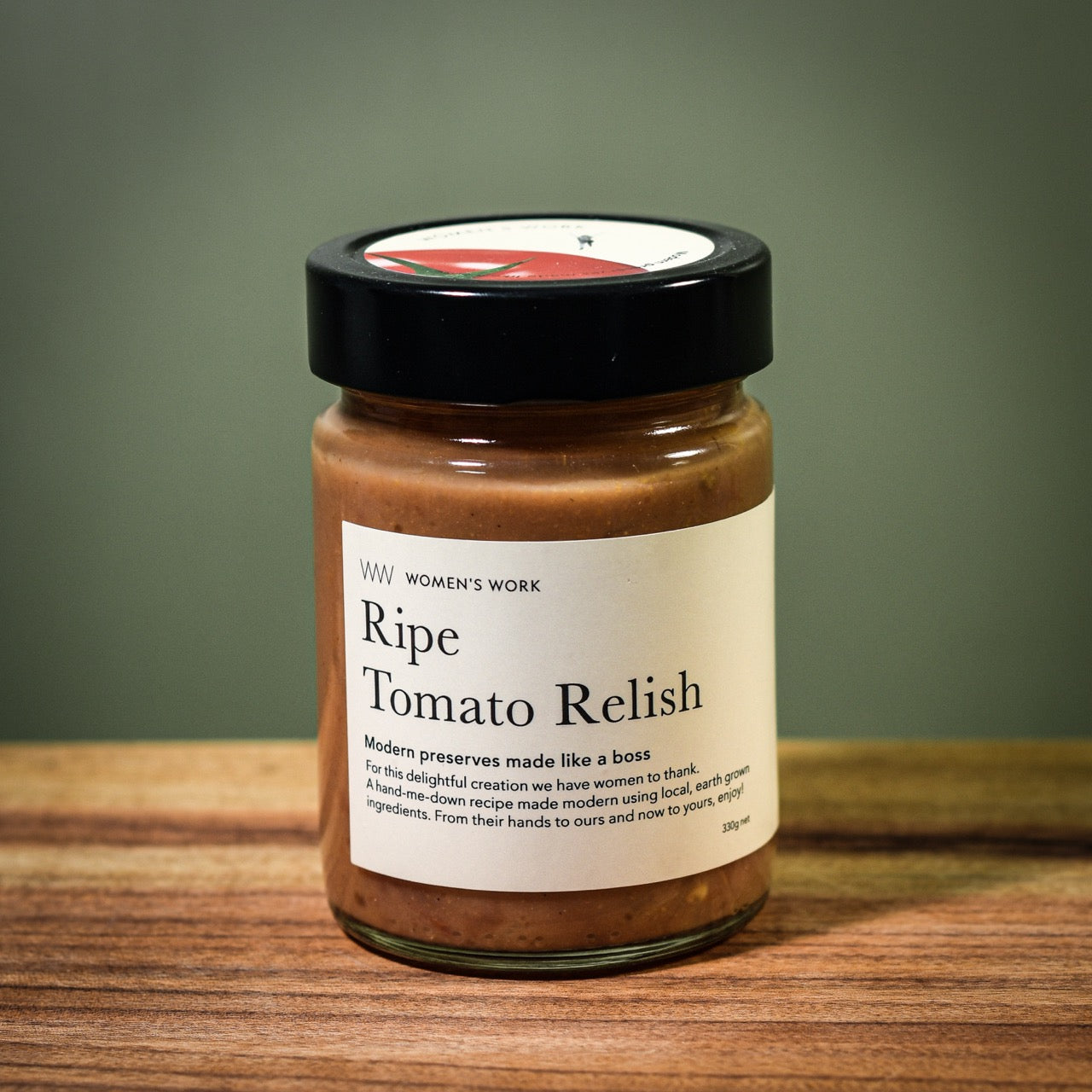 Women's Work Ripe Tomato Relish
