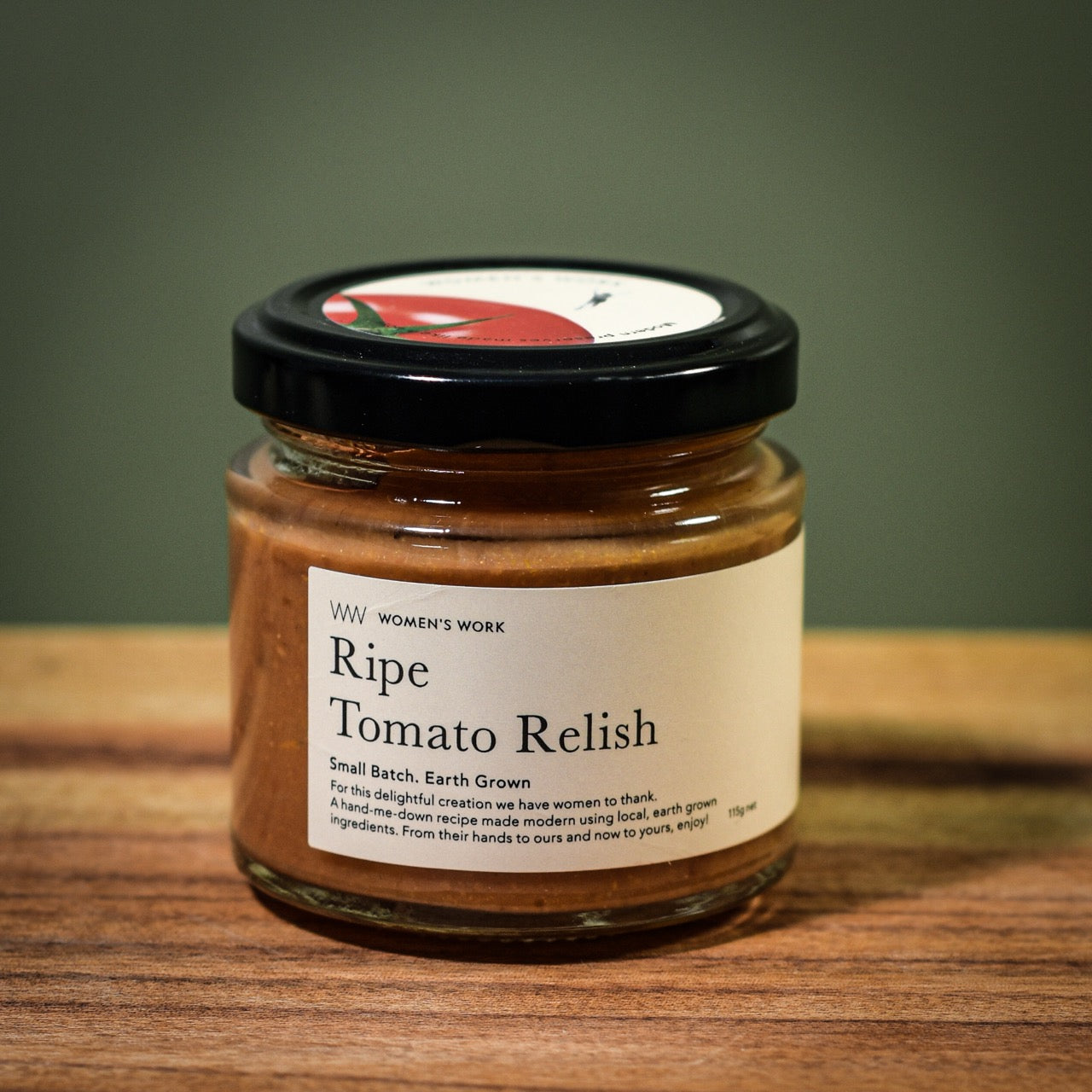 Women's Work Ripe Tomato Relish