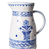 Majolica Jug 21 cm — Heinen Delfts Blauw