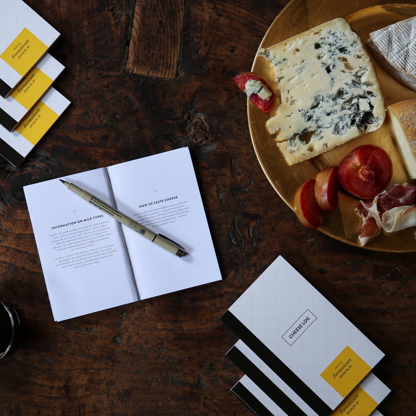 Cheese Log - Pocket Notebook