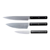 Perceval 9.47 3-Knife Set - Paring Knife 10 + Chef Knife 15 + Carving Knife 20