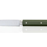 Perceval 9.47 Knife with Dark Green Handle