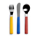 David Mellor Child's Cutlery Set, Multicoloured