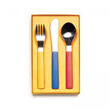 David Mellor Child's Cutlery Set, Multicoloured
