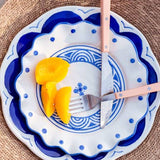 Majolica Waves Breakfast Plate 21.5 cm — Heinen Delfts Blauw