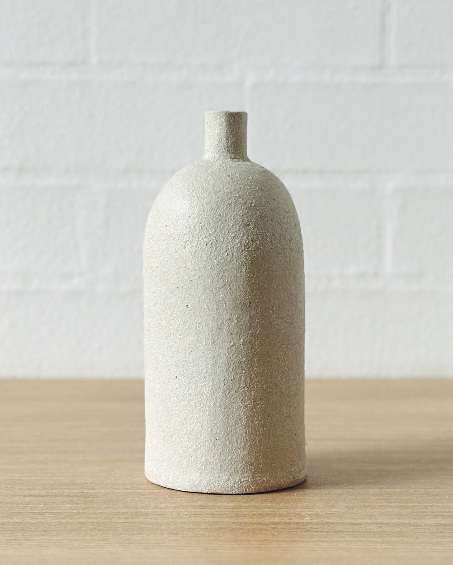 Jenn Johnston - White vase bottle