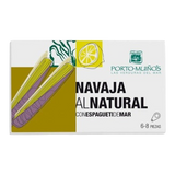 The Artisan Cheese Room Porto-Muiños razor clams with sea spaghetti in a white rectangular product box