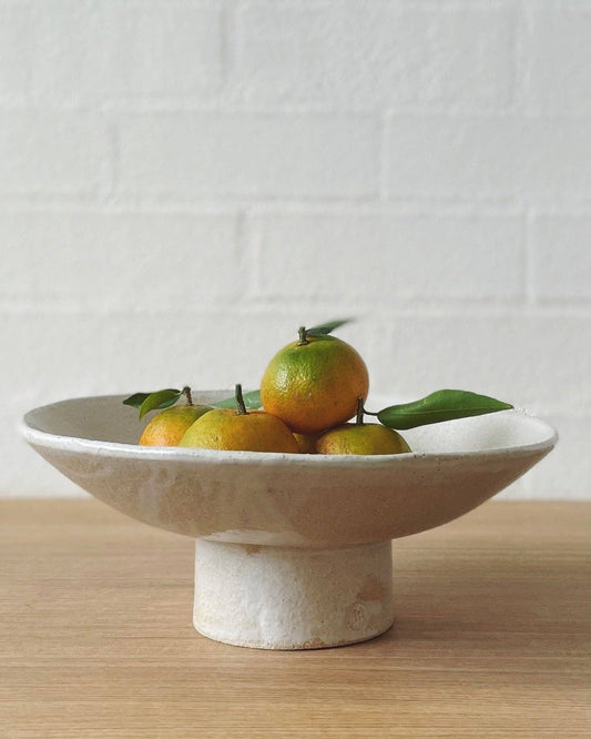 Jenn Johnston - White fountain platter