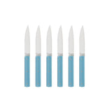 Perceval 9.47 Knives with Celadon Blue Handle - Set of 6