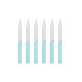 Perceval 9.47 Knives with Sky Blue Handle - Set of 6