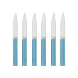 Perceval 9.47 Knives with Celadon Blue Handle - Set of 6