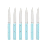 Perceval 9.47 Knives with Sky Blue Handle - Set of 6