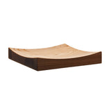 Triangle cutting board for mezzaluna in ash wood