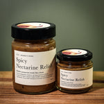 Women's Work Spicy Nectarine Relish jar