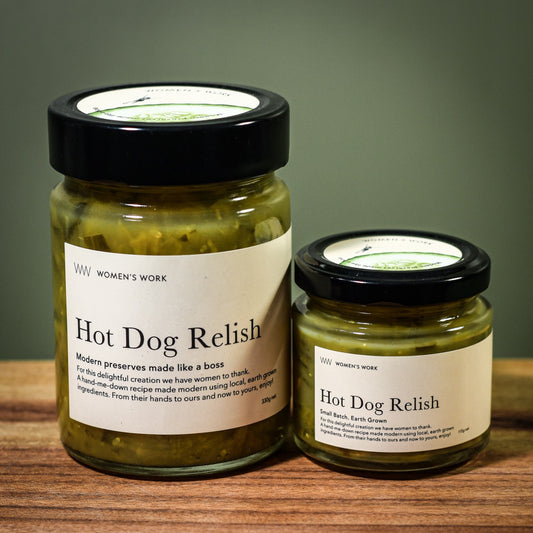 Women's Work Hot Dog Relish