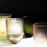 Brian Tunks Cut Glass Iguassu Tumbler Set of Four