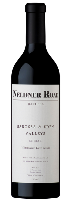 Neldner Road Barossa and Eden Valleys Shiraz 2022 bottle