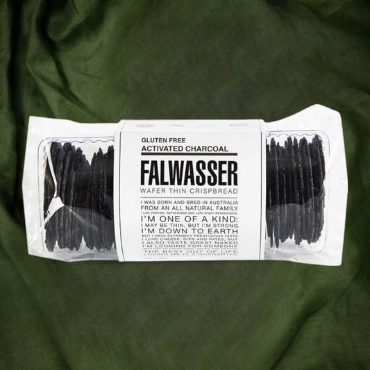 Falwasser - Activated Charcoal Crispbreads (Gluten Free)