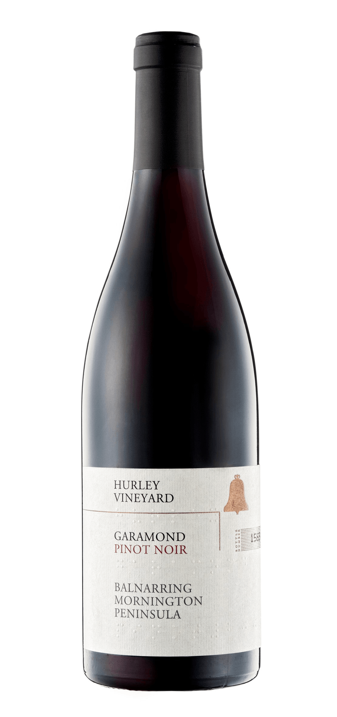 Hurley Vineyard Garamond Pinot Noir bottle