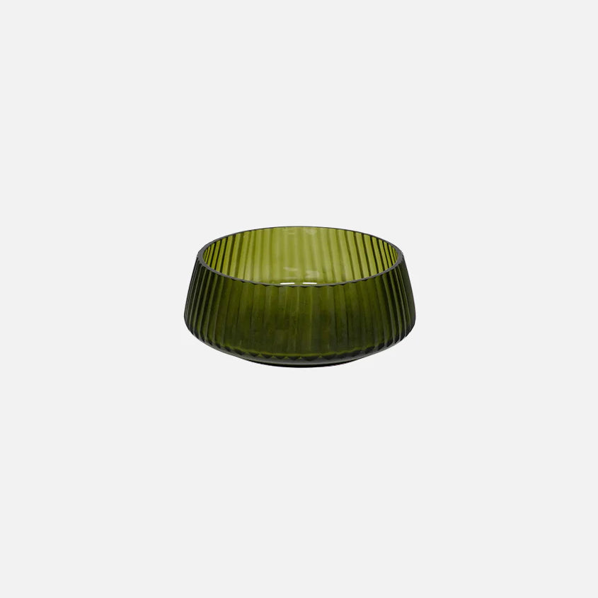 Brian Tunks Cut Glass Iguassu Bowl