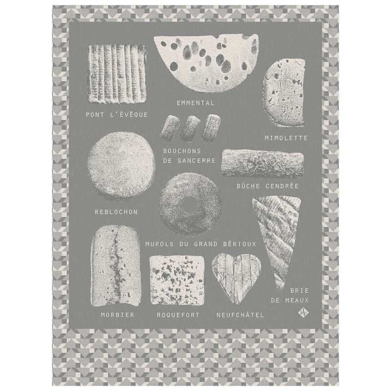 Le Jacquard Francais Tea Towel - Fromages