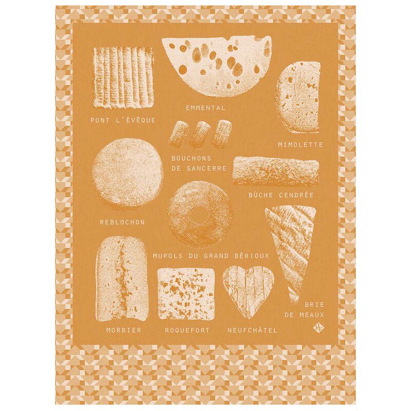 Le Jacquard Francais Tea Towel - Fromages