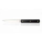 Perceval 9.47 Knives with Black Handle with Gold Screws - Set of 6