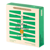 The Artisan Cheese Room La Narval special selection small sardines in olive oil tin with green and cream packaging.