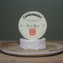 Mons Camembert, French bloomy rind cheese