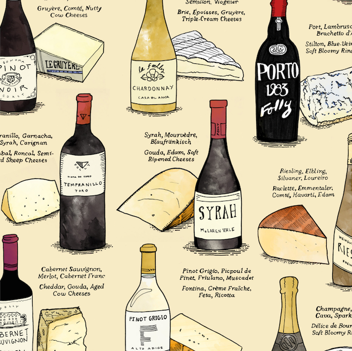 Cheese & Wine Pairing Masterclass - 8th March 2024