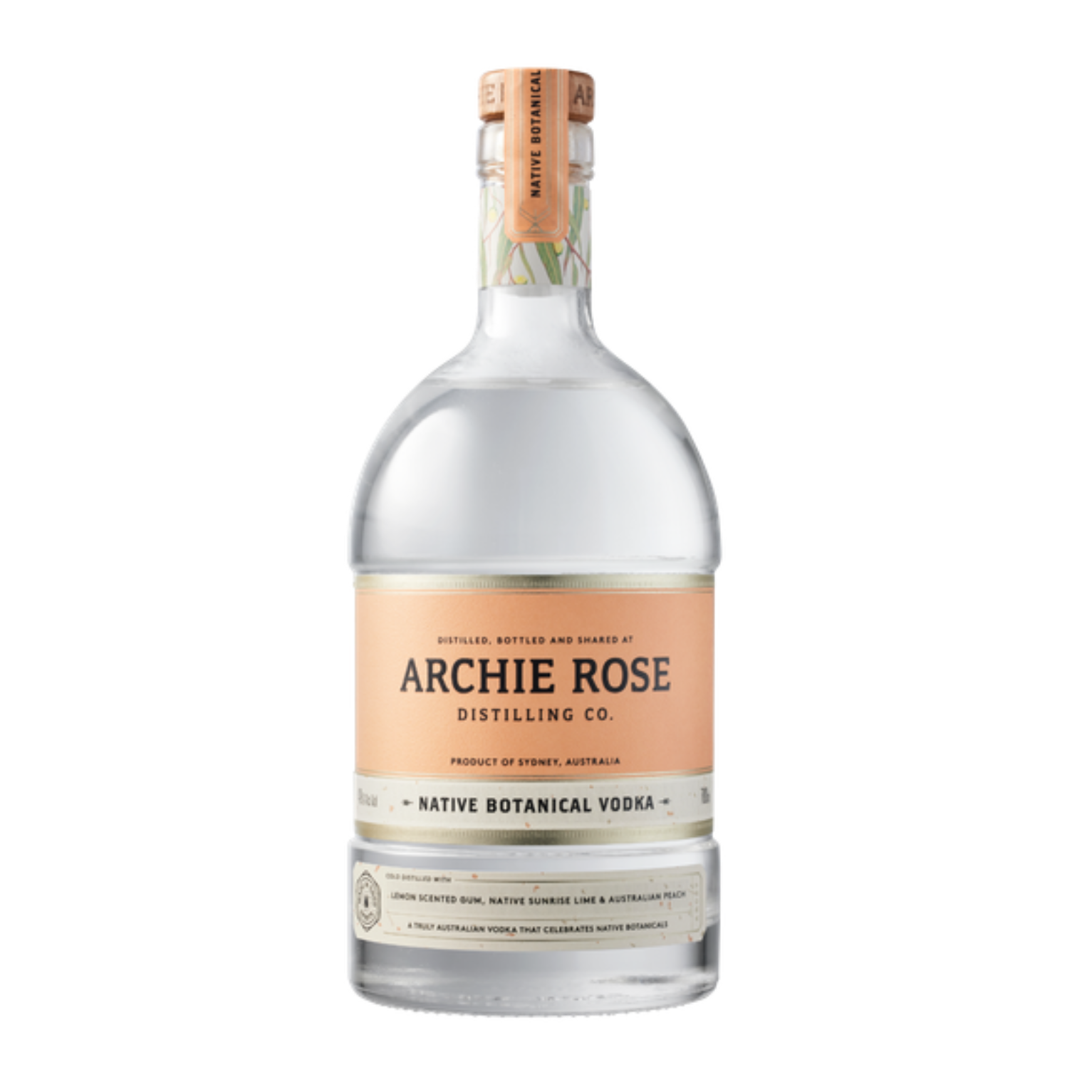 Bottle of Archie Rose Native Botanical Vodka 700ml