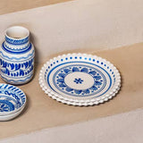Noppen Majolica Breakfast Plate 22 cm — Heinen Delfts Blauw