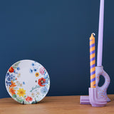 Wildbloemen Plate 20.5 cm — Heinen Delfts Blauw