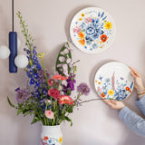 Wildbloemen Plate 26.5 cm — Heinen Delfts Blauw