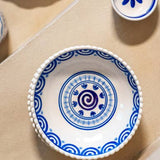Hobnail Majolica Bowl 19 cm — Heinen Delfts Blauw