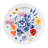 Wildbloemen Plate 31 cm — Heinen Delfts Blauw