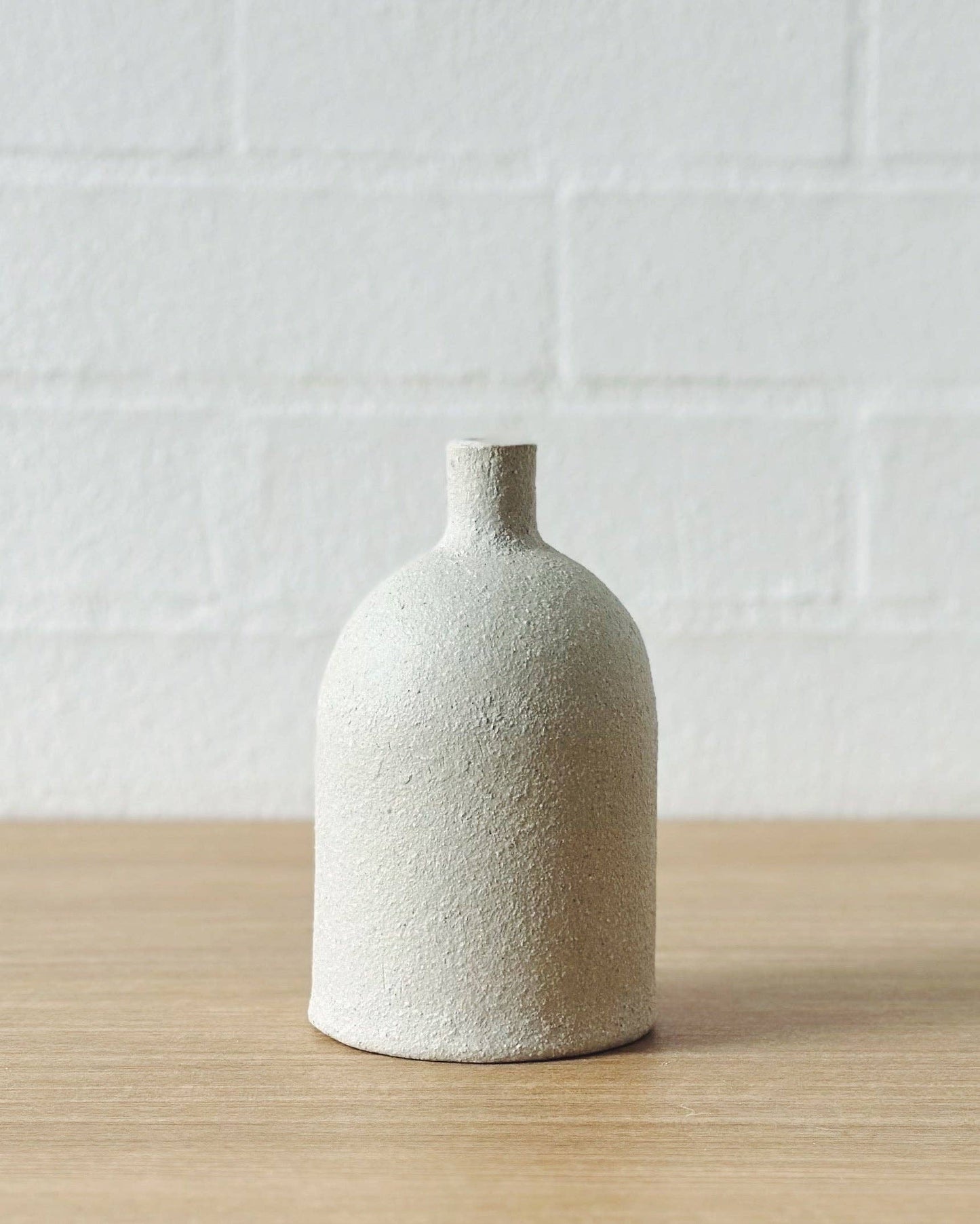 Jenn Johnston - White vase bottle