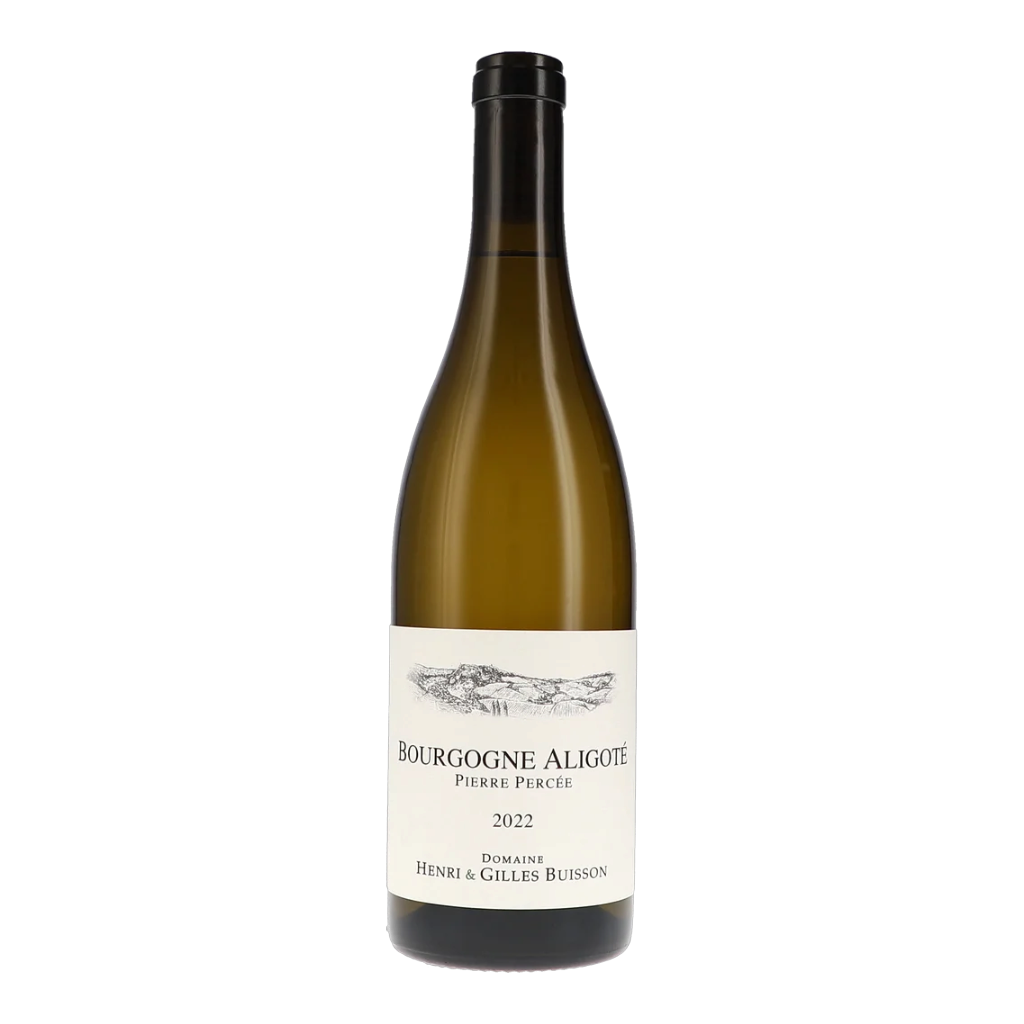 The Artisan Cheese Room Henri & Gilles Buisson Bourgogne Aligoté Pierre Percée 2022 white wine bottle