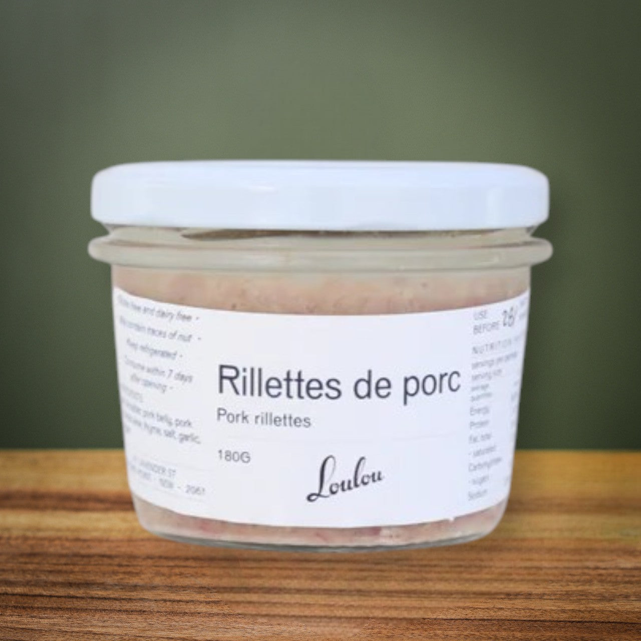Loulou pork rillette