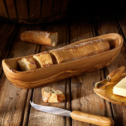 Bérard Olive Wood Bread Basket