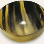 Abbeyhorn horn bowl, round, small, 100mm