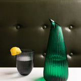 Brian Tunks Cut Glass, Heron