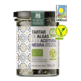 The Artisan Cheese Room Porto Muinos organic seaweed tartar with black olives in a 160g glass jar