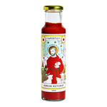 The Artisan Cheese Room Apostle Saint Francis of Assisi Kimchi Ketchup in a 260ml glass bottle with illustrated label