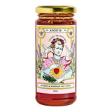 The Artisan Cheese Room Apostle Saint Valentine lavender and rosemary infused hot honey in a 320g glass jar