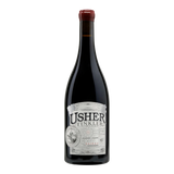 The Artisan Cheese Room Usher Tinkler Reserve Shiraz 2022 bottle with a silver label and red wax seal