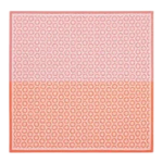 The Artisan Cheese Room Le Jacquard Francais Wagara pink cotton napkin with intricate Japanese-inspired geometric pattern