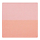 The Artisan Cheese Room Le Jacquard Francais Wagara pink cotton napkin with intricate Japanese-inspired geometric pattern